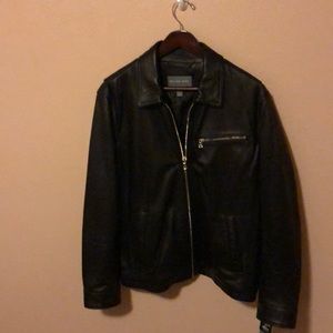 Michael Kors, James Dean leather jacket. Large....
